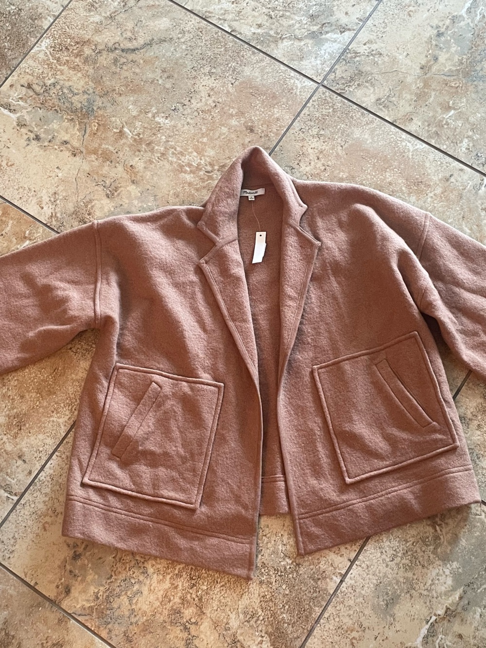 NWT Madewell Lisbon Sweater Jacket | M - Picture 8 of 8